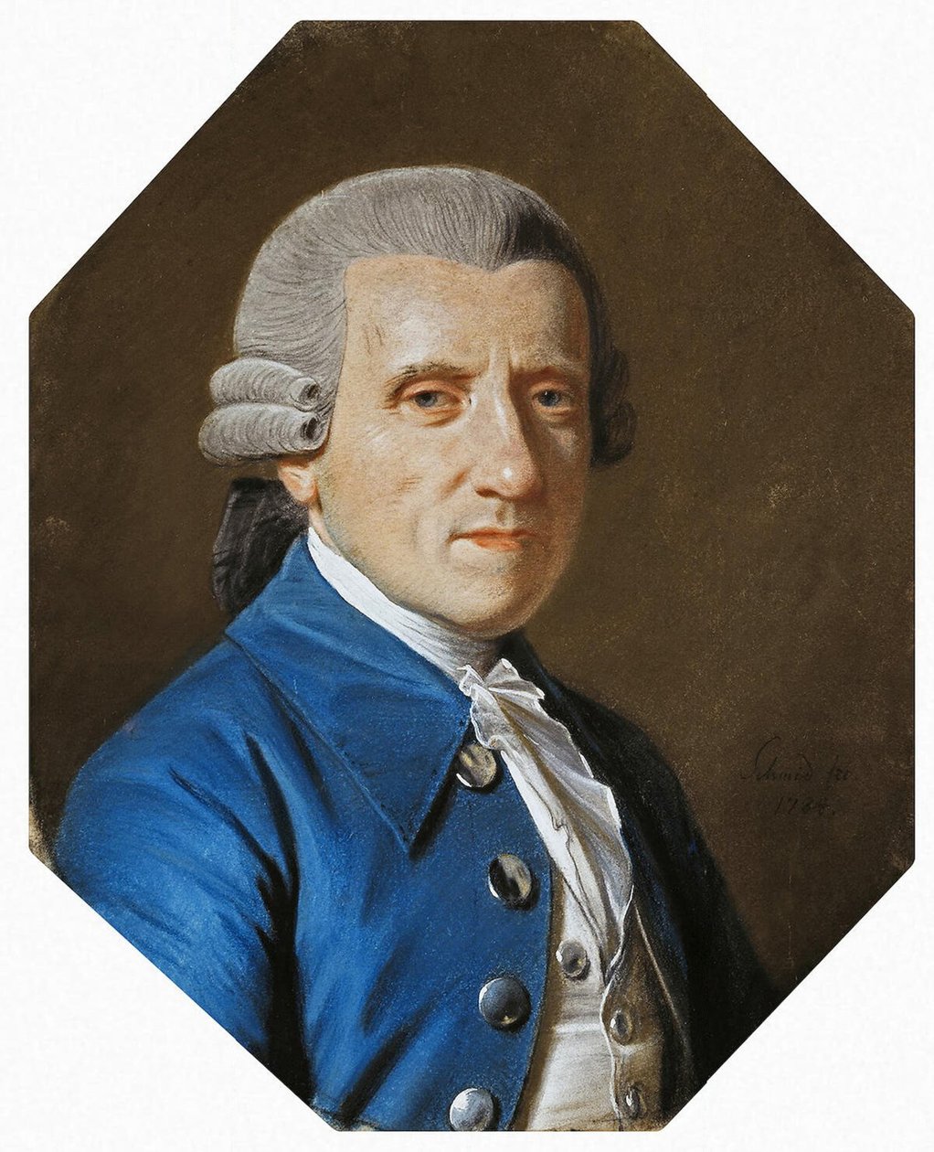 Portrét Loewise z Menaru, 1784 od Johann Heinrich Schmidt