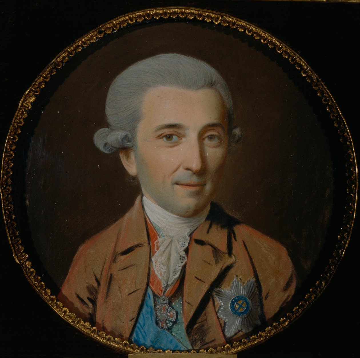 Portrét prince Nikolaje Ivanoviče Saltykova 1736-1816, 80. léta 18. století od Johann Heinrich Schmidt