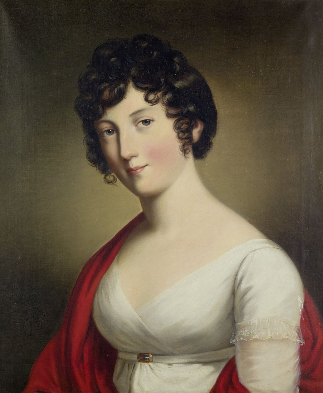 Marie Bádenská, vévodkyně brunšvická - Wolfenbüttel od Johann Heinrich Schroder