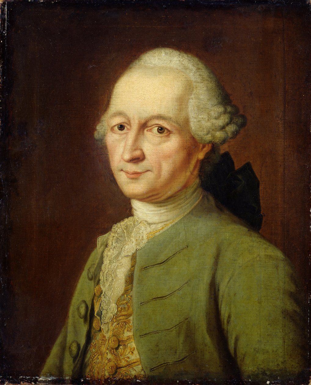 Abraham Gotthelf Kaestner, 1770 od Johann Heinrich Tischbein