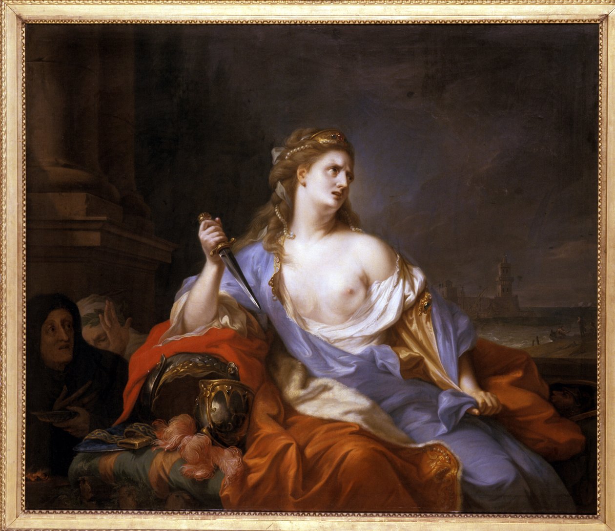 Dido na Pyre, 1775 od Johann Heinrich Tischbein