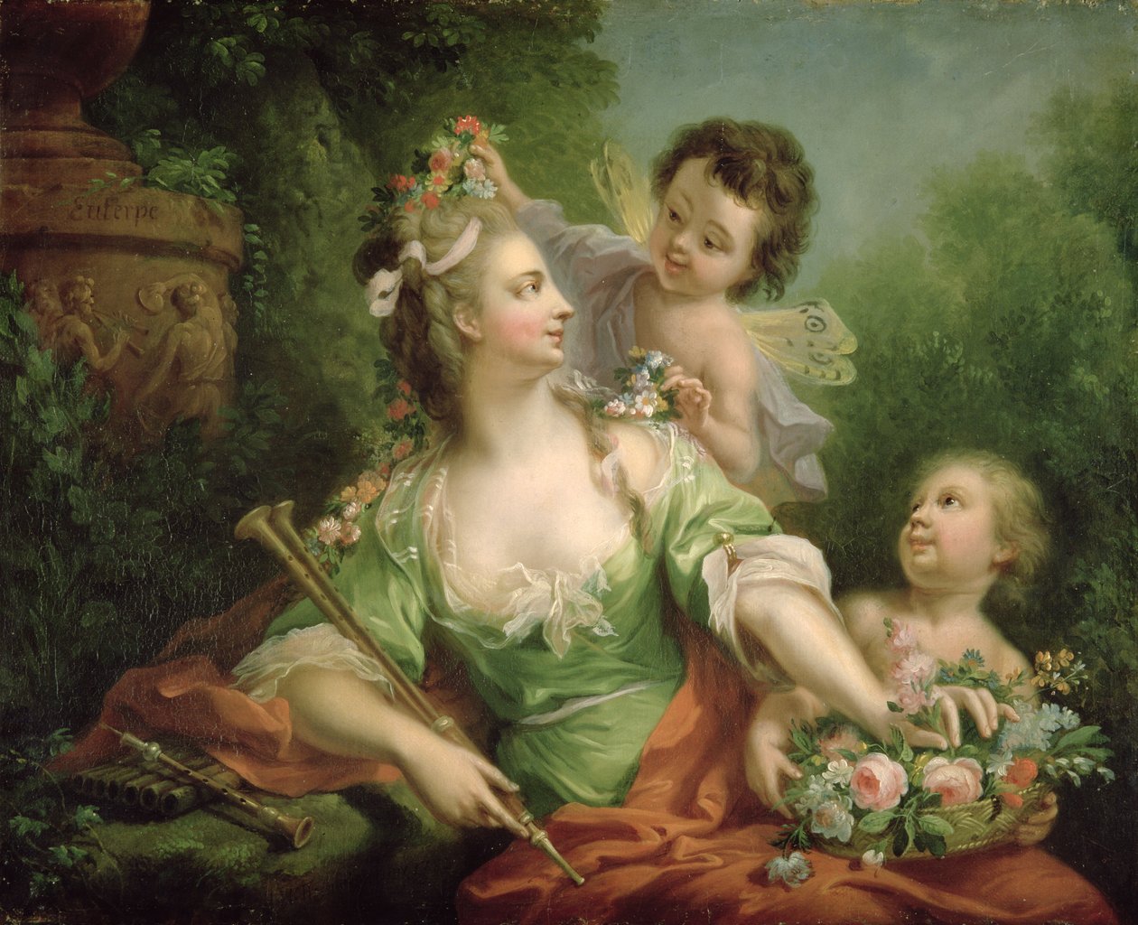 Muse Euterpe, 1782 od Johann Heinrich Tischbein