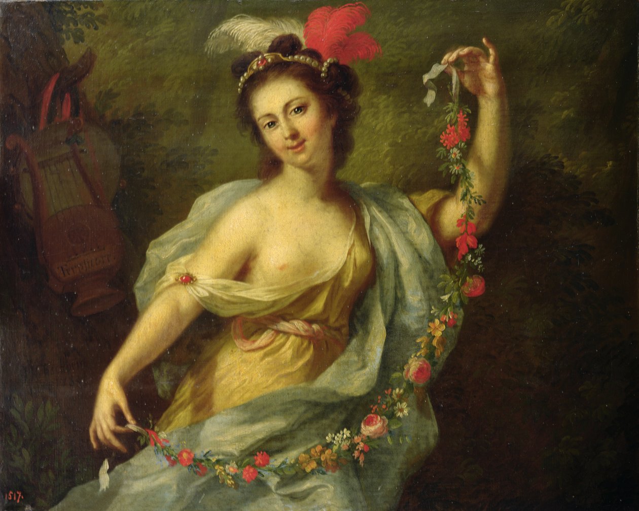 The Muse Terpsichore, 1782 od Johann Heinrich Tischbein