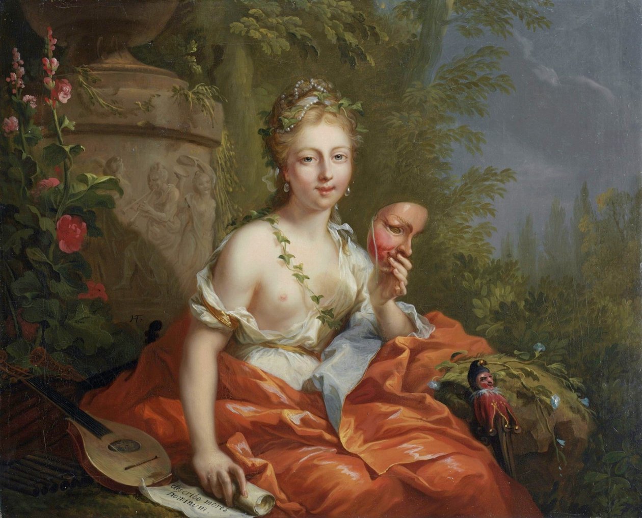 Devět múz - Thalia (Komedie) od Johann Heinrich Tischbein