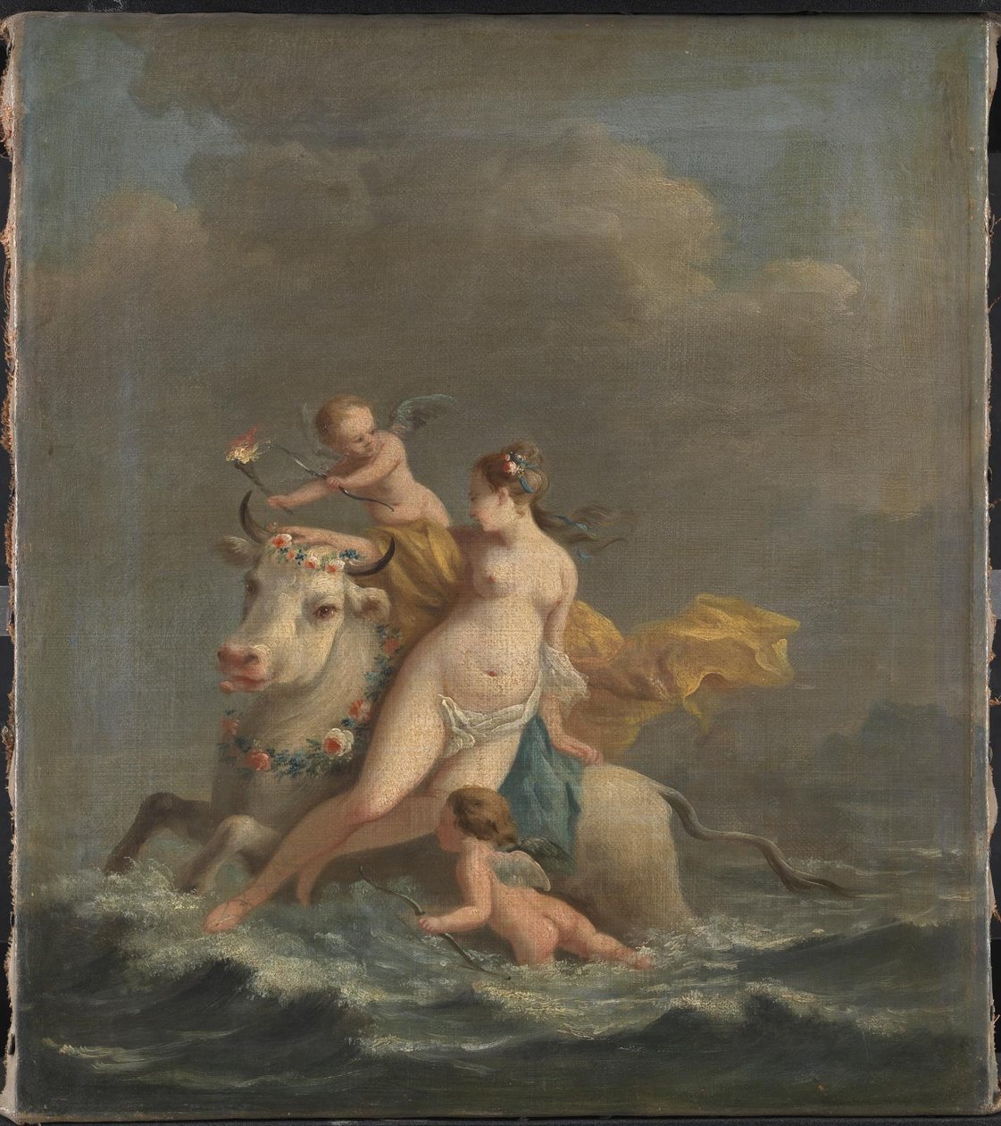 Znásilnění Evropy od Johann Heinrich Tischbein d.Æ.