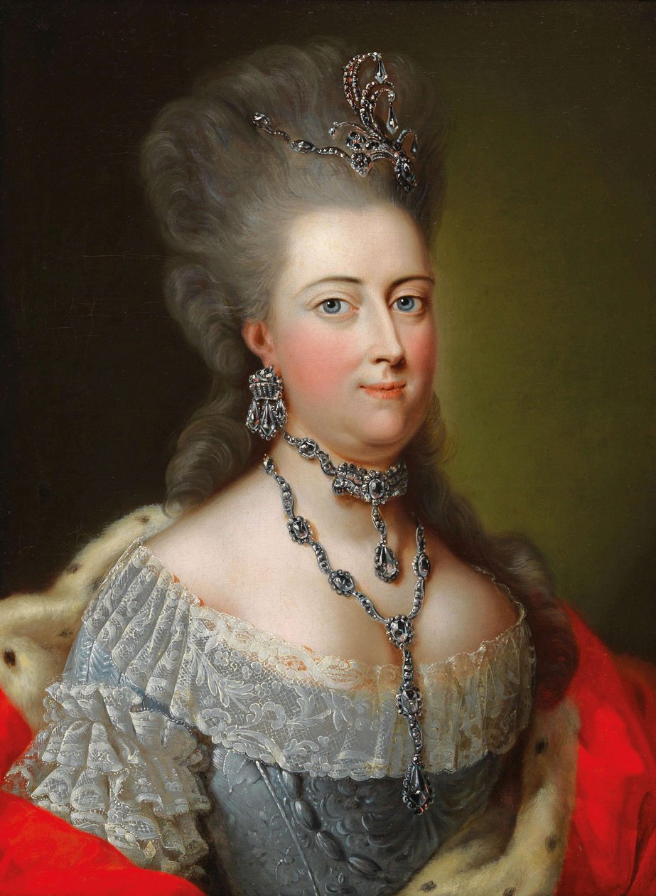 Portrét filipínské markraběnky Brandenburg-Schwedt 1745-1800, Landgravine Hesensko-Kassel. od Johann Heinrich Tischbein