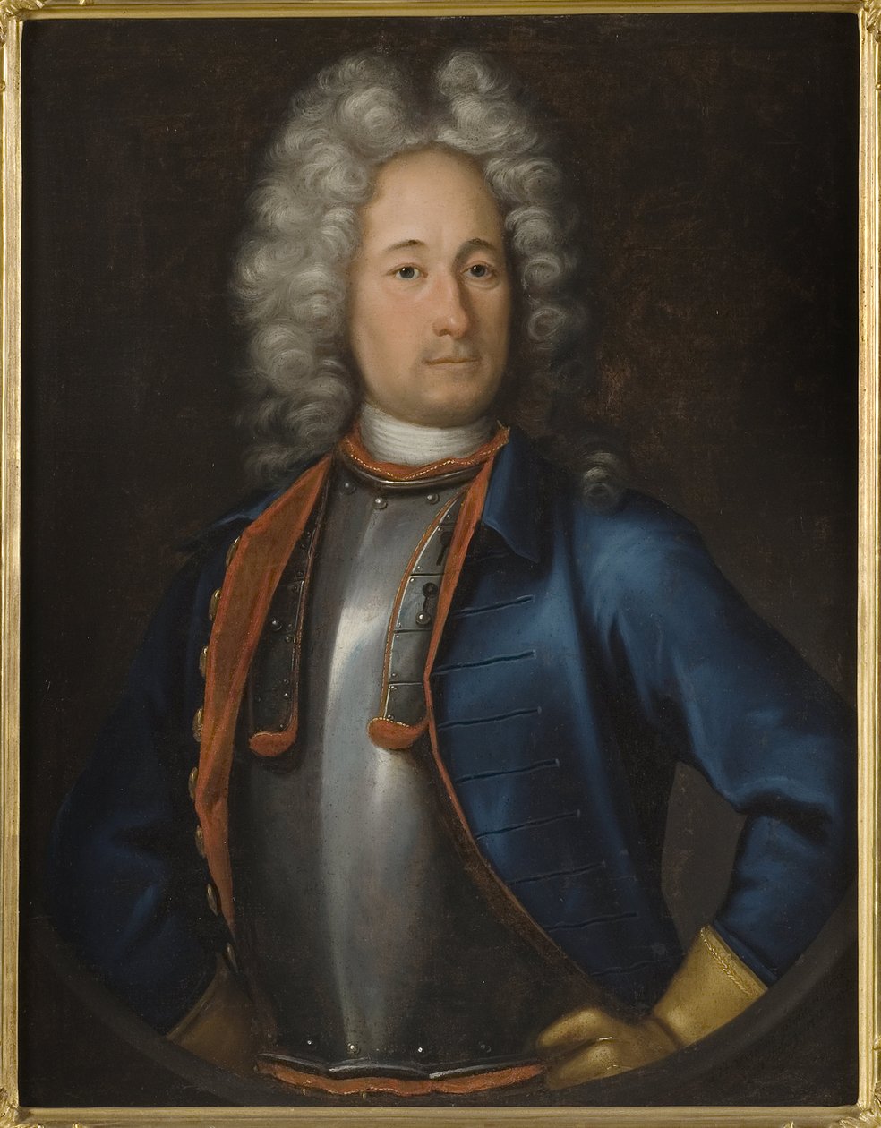 Portrét admirála Olofa Stromstierny (1664-1730), Wedekind, Johann-Heinrich (1674-1736). Olej na plátně od Johann Heinrich Wedekind