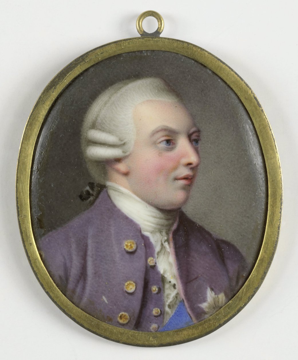 Portrét Jiřího III. (1738-1820), anglického krále od Johann Heinrich von Hurter