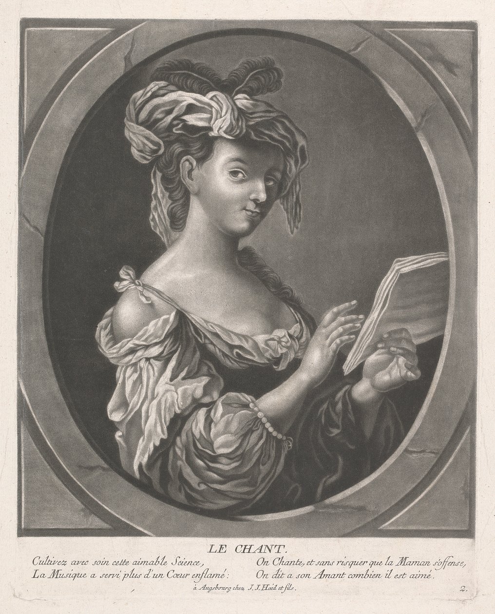 Zpěv od Johann Jacobus Haid