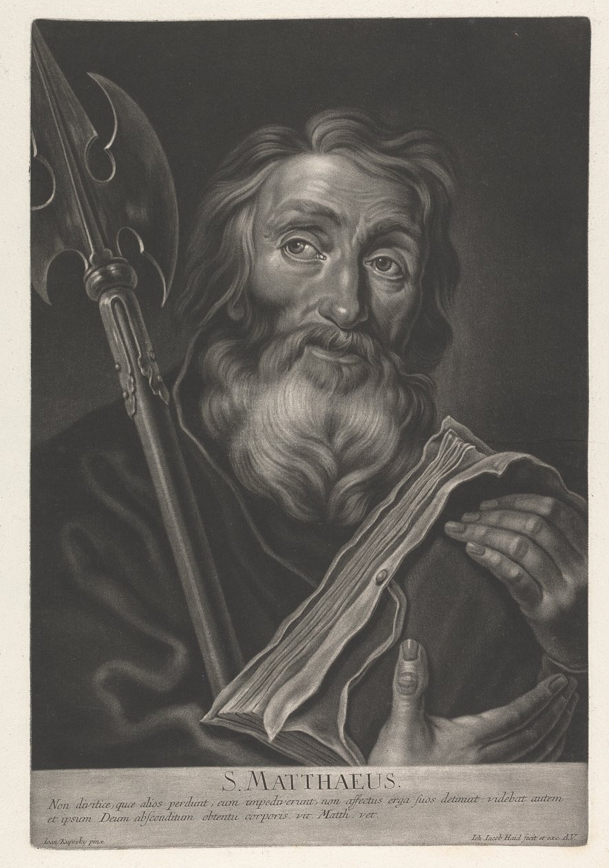 S. Matthaeus od Johann Jacobus Haid