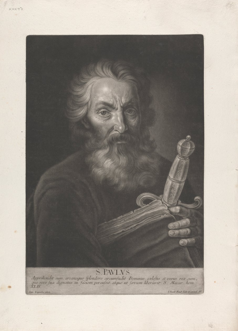 S. Paulus od Johann Jacobus Haid