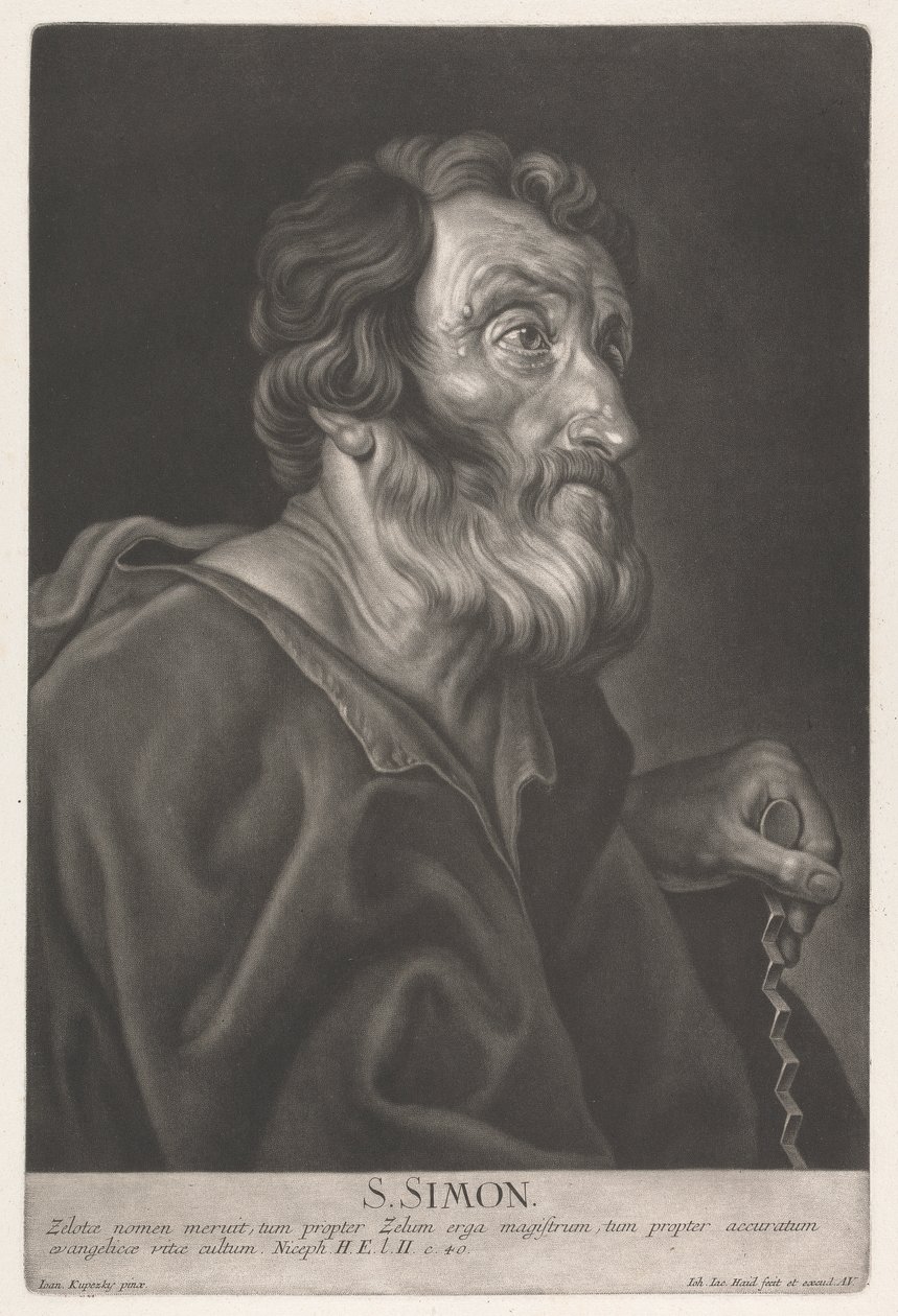 S. Simon od Johann Jacobus Haid