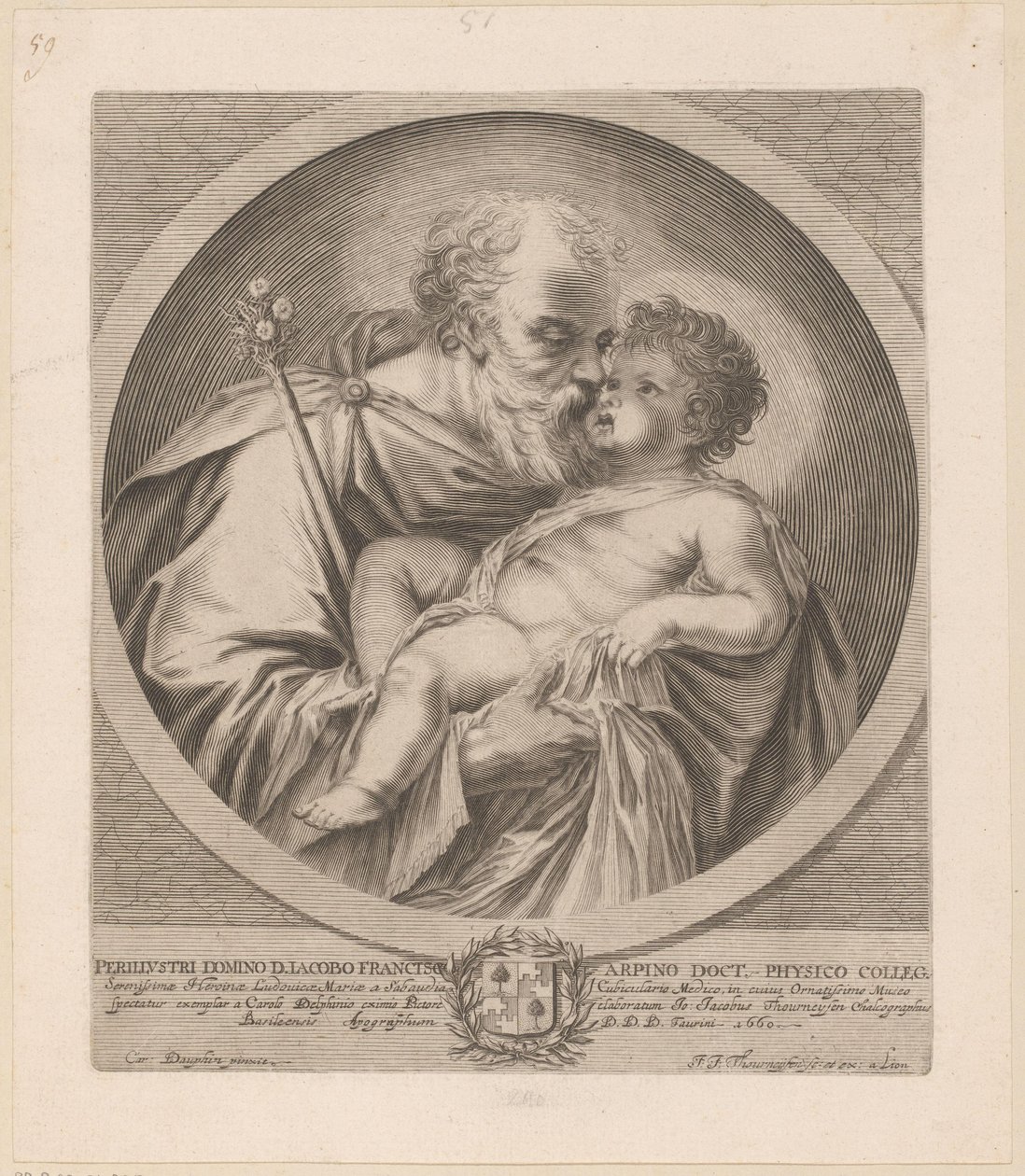 Svatý Josef s Ježíškem od Johann Jakob Thurneysen (I)