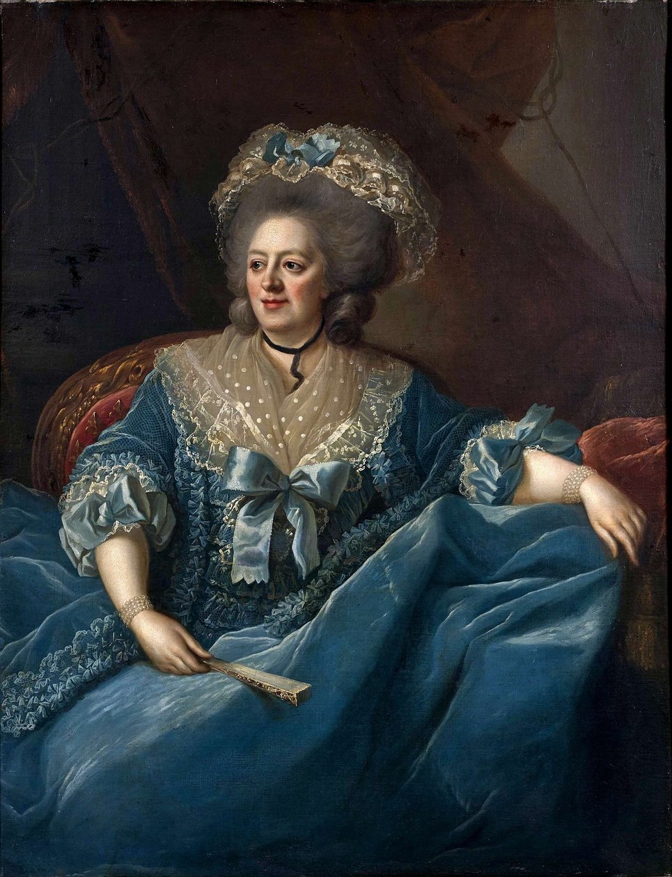 Francouzsky: Marie-Louise-Thérèse-Victoire de France, známá jako Madame Victoire, dcera Ludvíka XV (1733-1799) od Johann Julius Heinsius