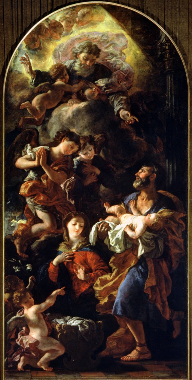 Svatá rodina od Johann Karl Loth