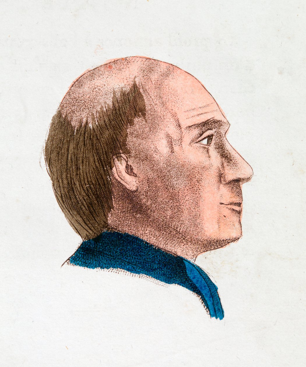 Charakteristika obličeje filozofické a hluboké osoby, 1808 od Johann Kaspar Lavater