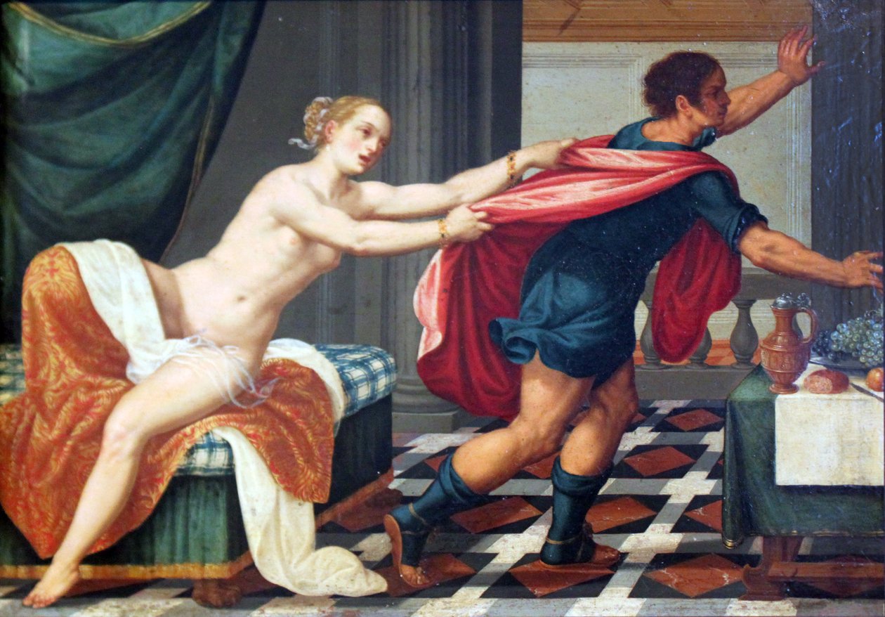 Německy: Joseph und Potiphars Weib Josef a Potifarova žena od Johann König