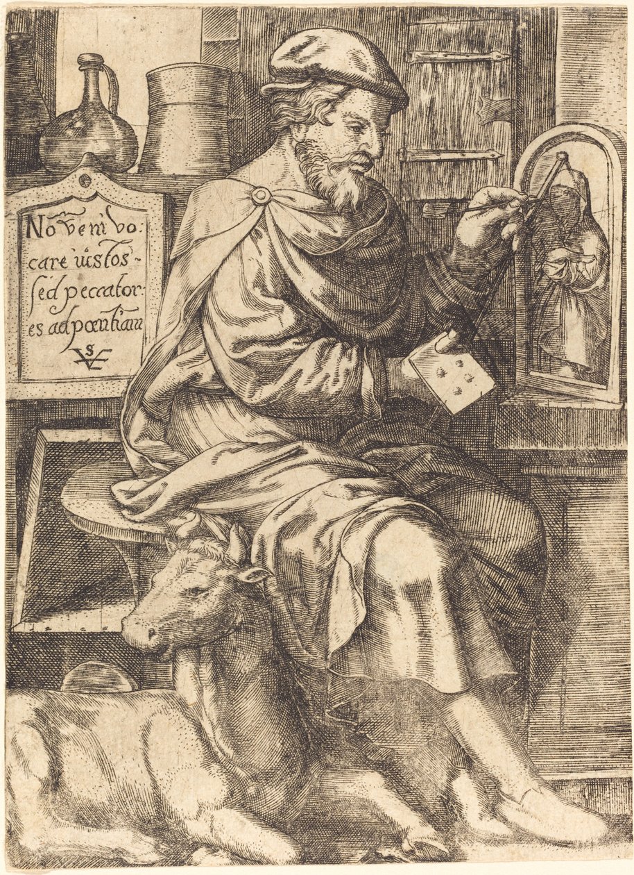 Svatý Lukáš od Johann Ladenspelder