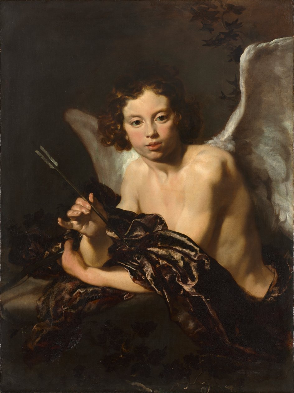 Amor, asi 1630 (olej na plátně) od Johann Liss
