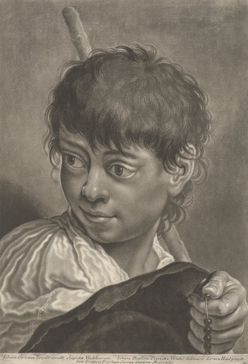 Mladý oddaný od Johann Lorenz Haid