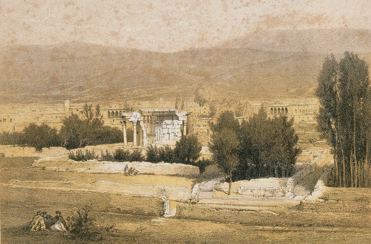 Baalbek. Lepty Bernatz et alii - Steinkopk J.F. Editore od Johann Martin Bernatz