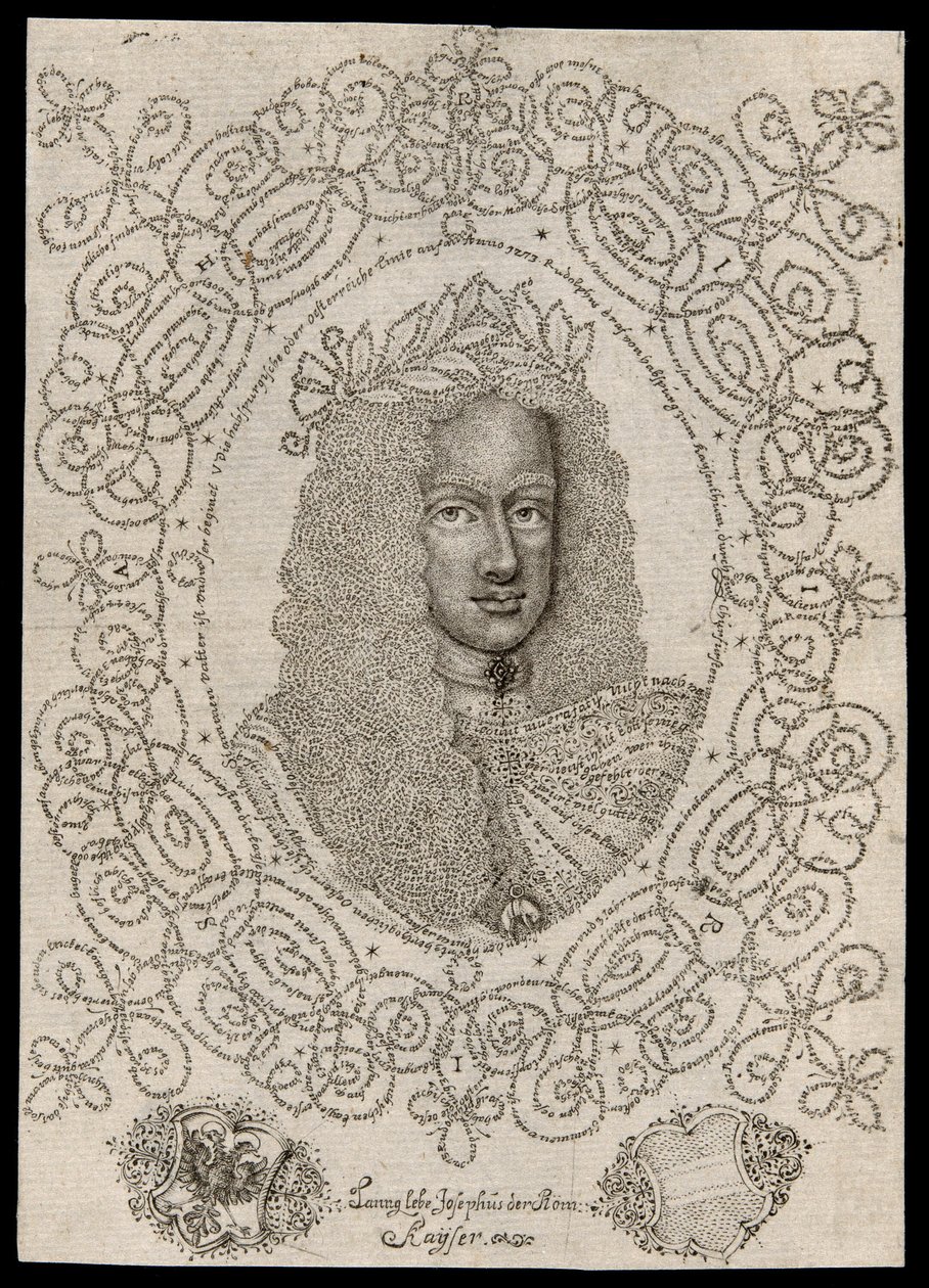 Josef I. (srpen), císař Svaté říše římské od Johann Michael Puchler