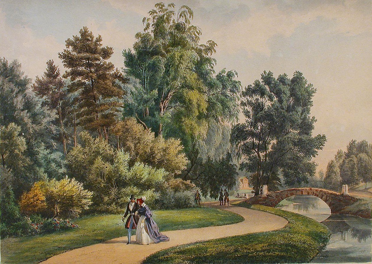 Panství Vlakhernskoe-Kuzminki, s. 1840 od Johann Nepomuk Rauch