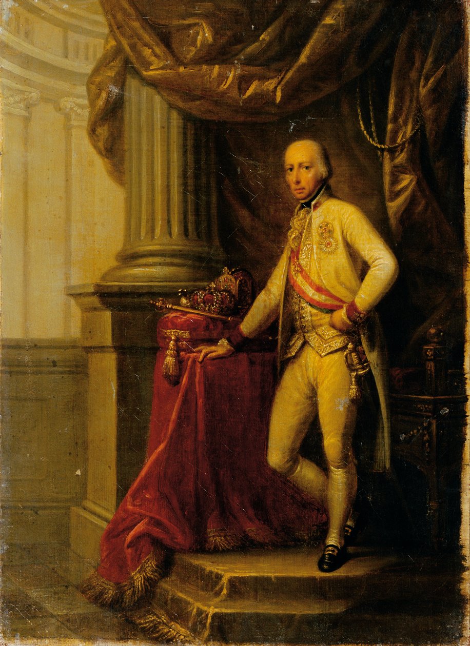 Rakouský císař František I od Johann Niedermann
