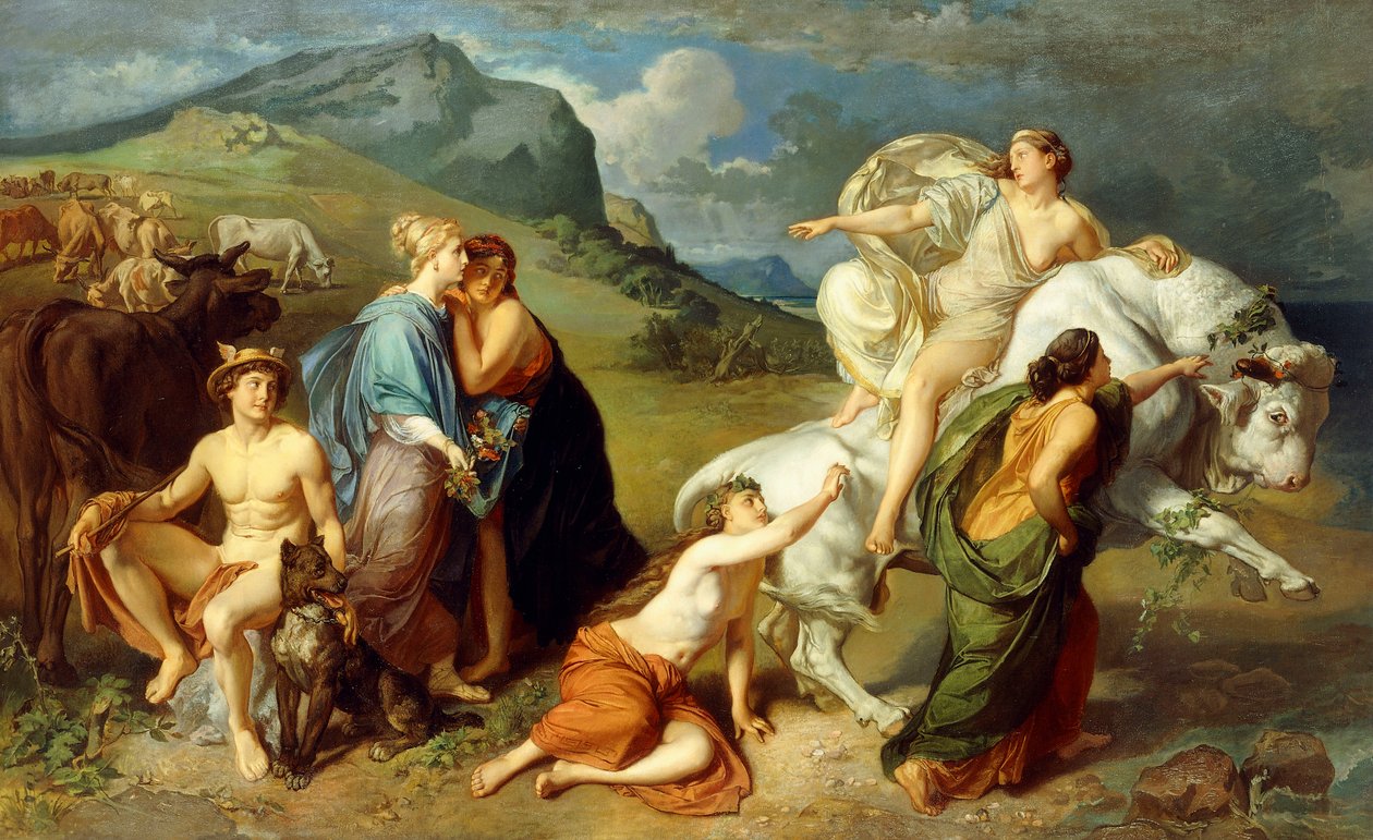 Evropa, od Johann Paul Adolf Kiessling