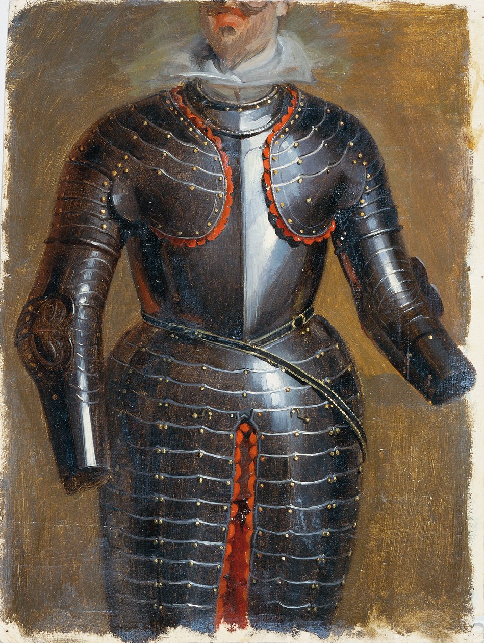 tříčtvrteční zbroj od Johann Peter Krafft