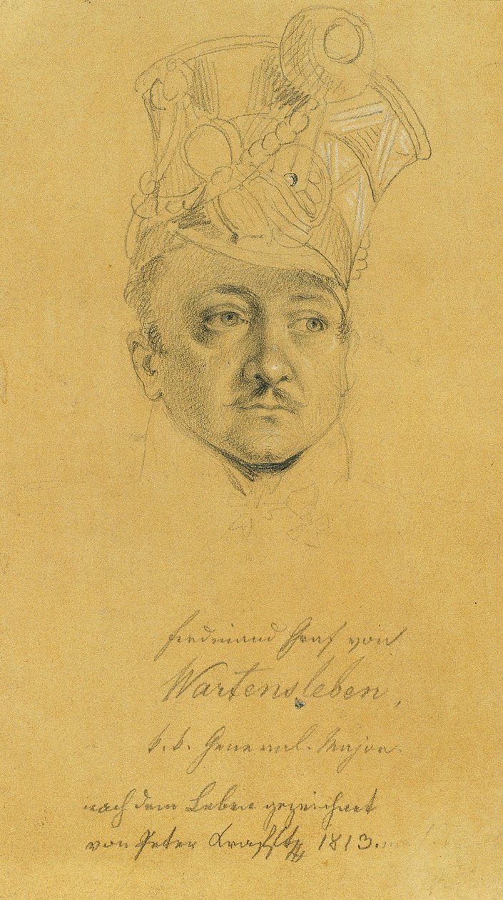 hrabě Ferdinand von Wartensleben od Johann Peter Krafft