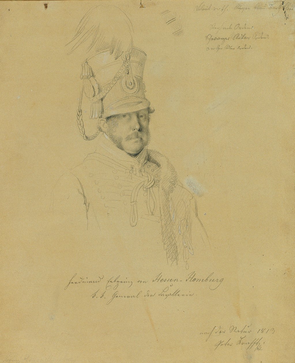 Friedrich dědičný princ Hesensko-Homburský od Johann Peter Krafft