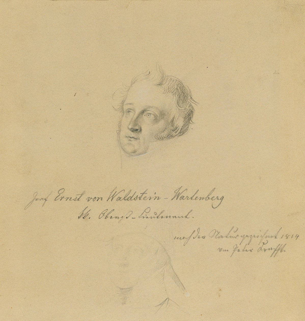 hrabě Ernst z Waldstein-Wartenbergu od Johann Peter Krafft