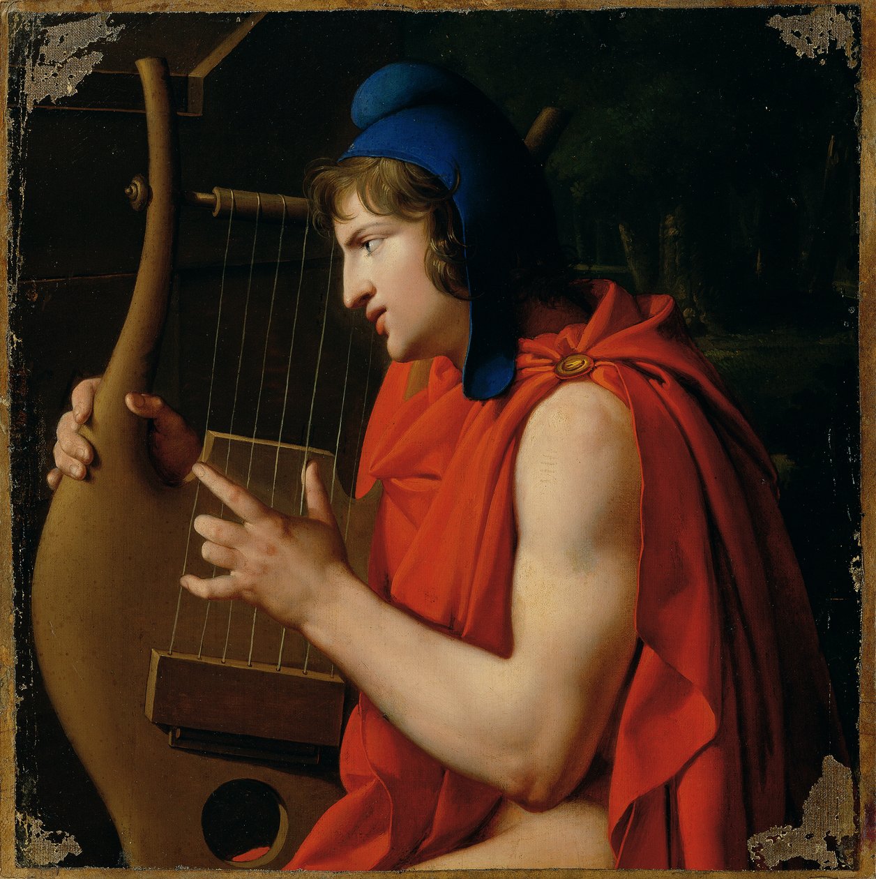 Orpheus am Grabe der Eurydice od Johann Peter Krafft