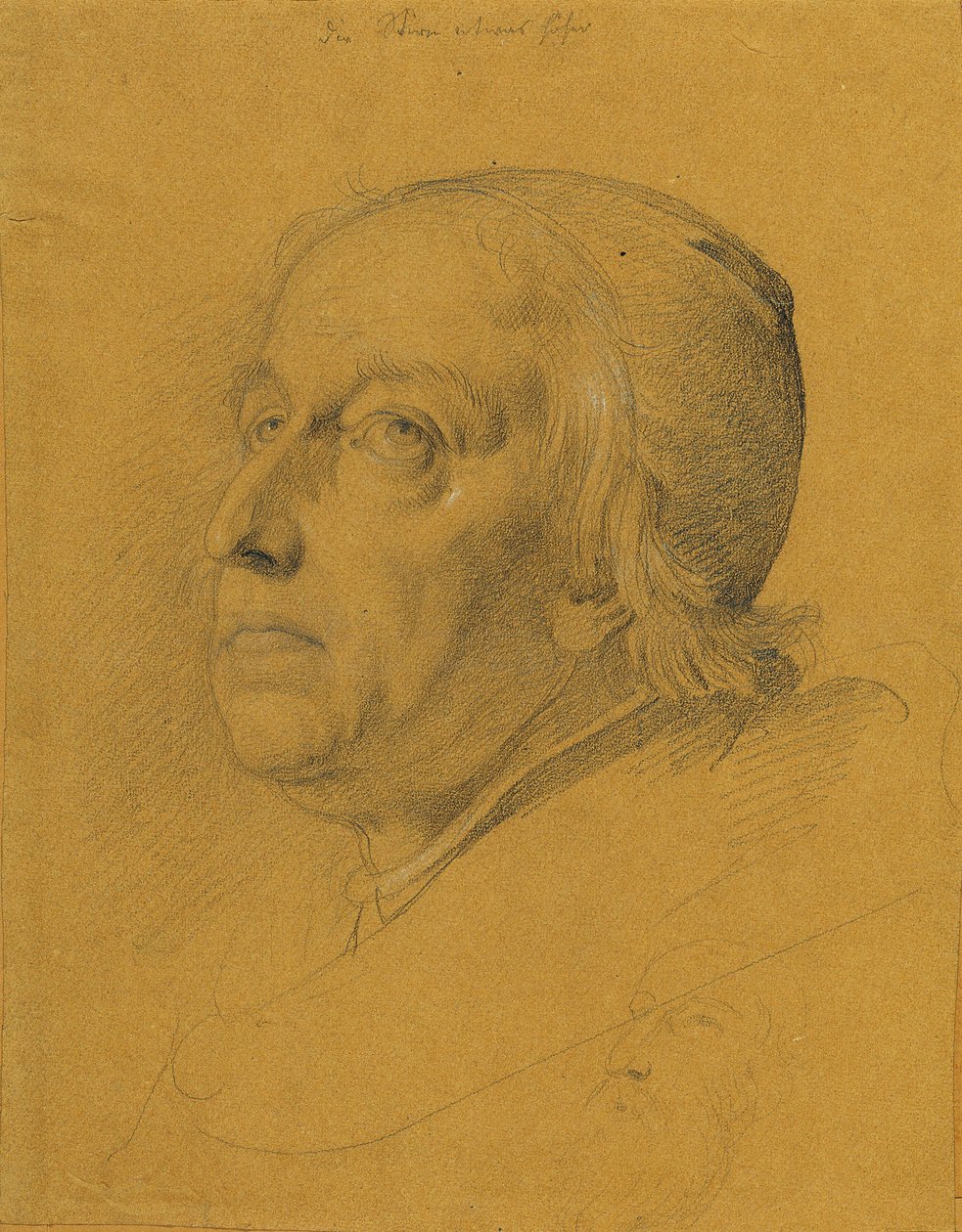 Studie o "Manfredově hodině smrti" od Johann Peter Krafft