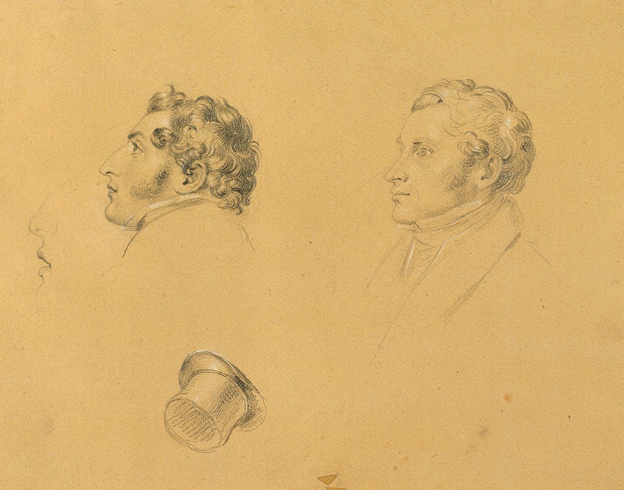 Studie na téma "Vstup po míru v Paříži" od Johann Peter Krafft