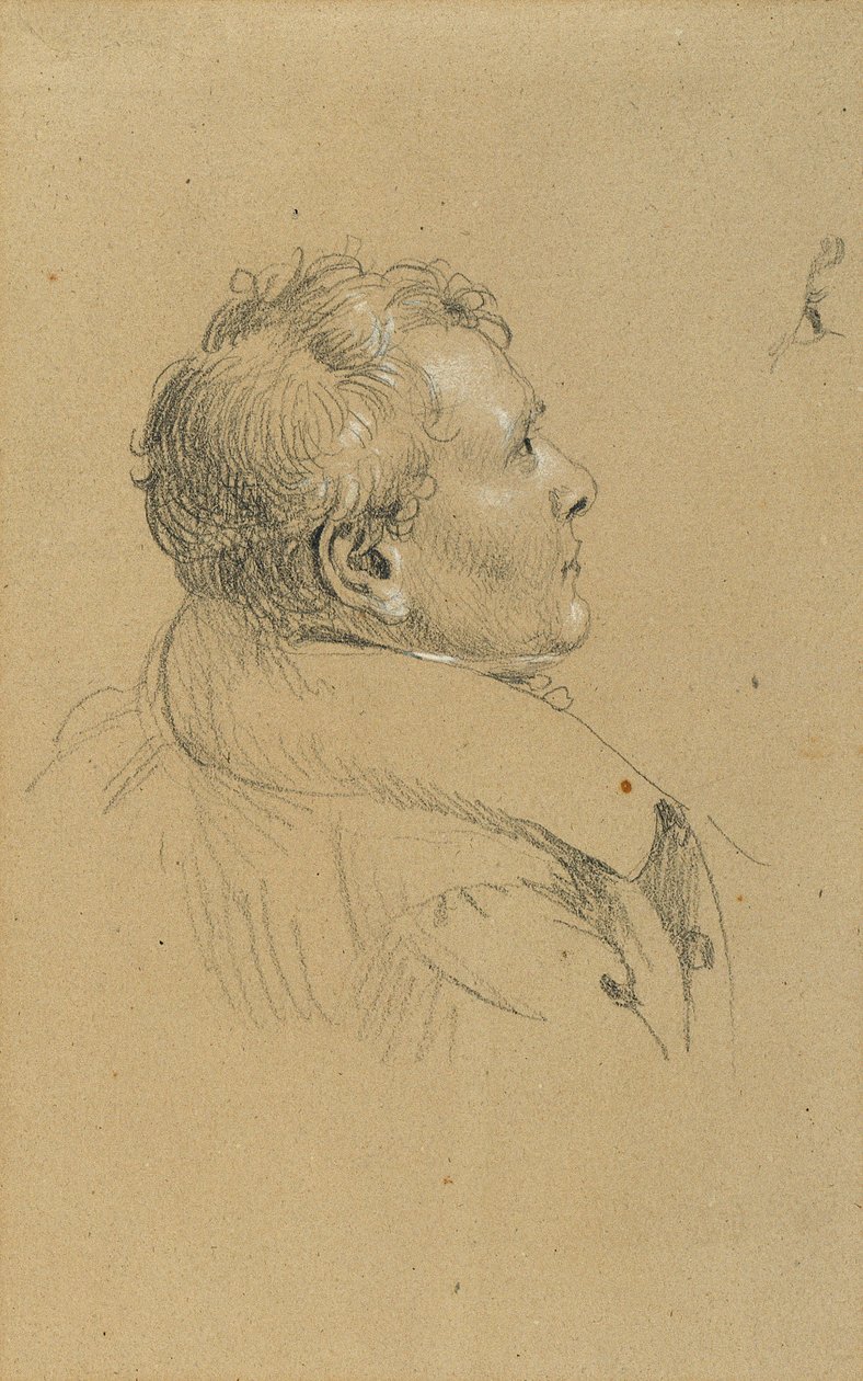 Studie o "Návratu císaře Františka z Pressburgu" od Johann Peter Krafft