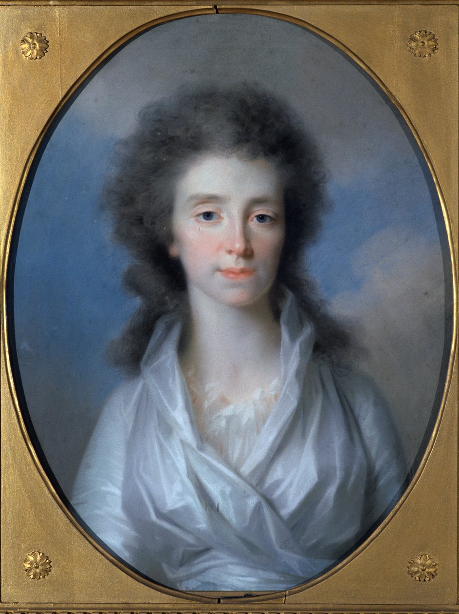 Luise, velkovévodkyně Sachsen-Weimar-Eisenach od Johann Philipp Bach
