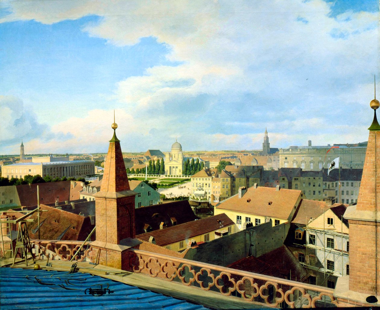 Berlín, polovina 19. století. od Johann Philipp Eduard Gartner