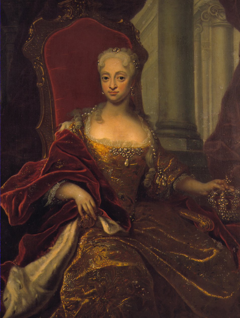 Louisemecklenburgdenmark od Johann Salomon Wahl