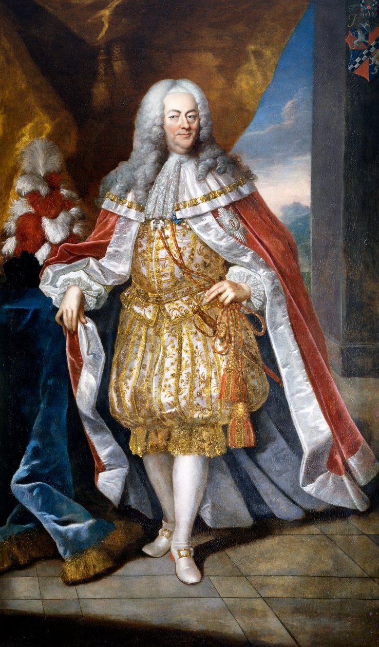Portrét Ivera Rosenkrantze (Rosenholm od Johann Salomon Wahl