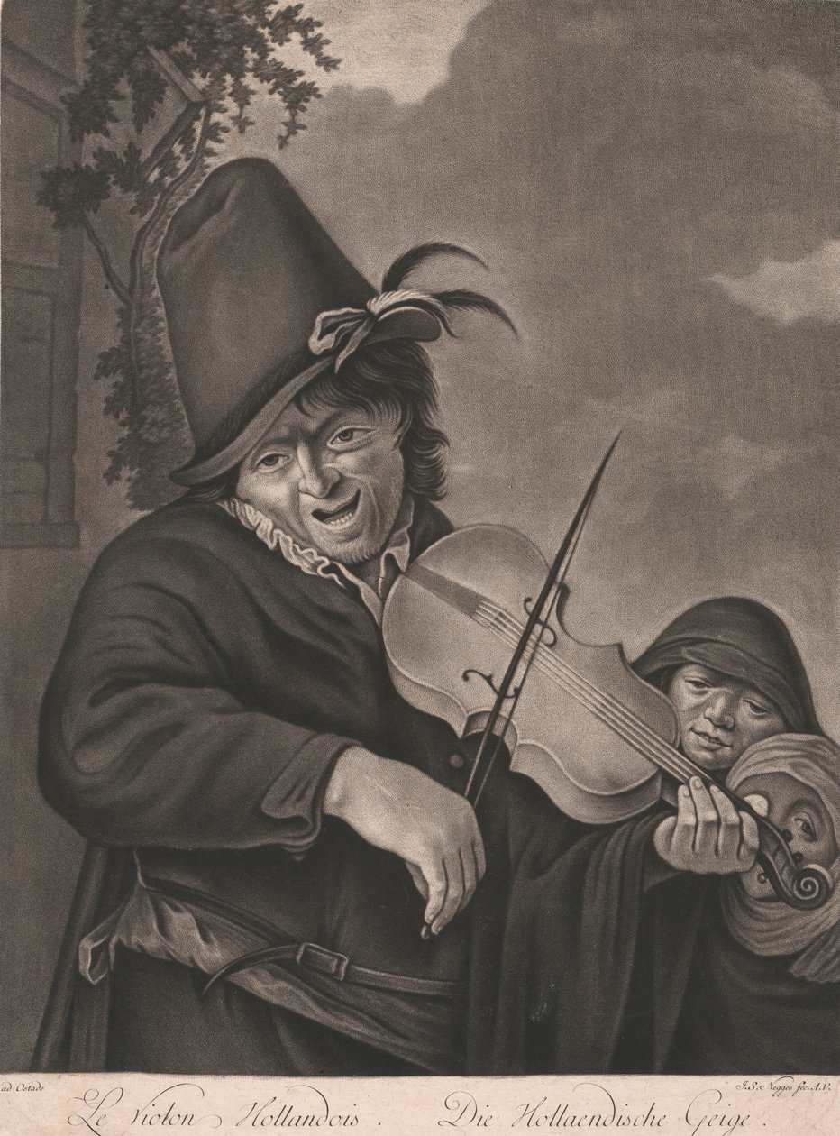 Holandské housle od Johann Simon Negges