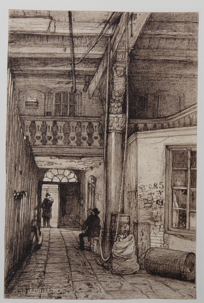Nový nástěnný rám 21-05-1885 od Johann Theobald Riefesell