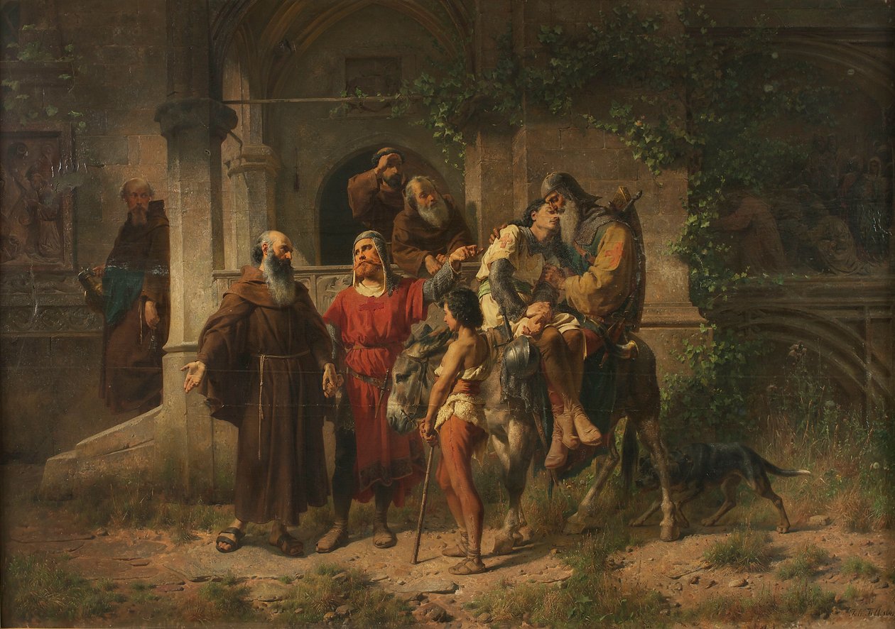 Vracející se křižáci od Johann  Till der Jüngere