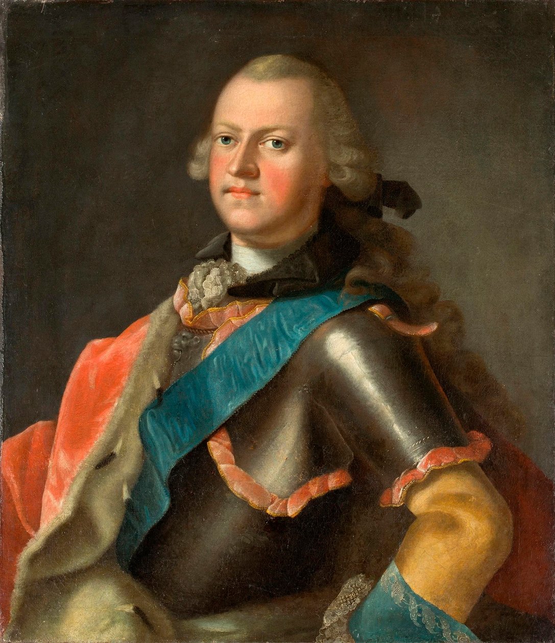 Vévoda Ernst Friedrich III Karel Sasko-Hildburghausenský (1727-1780) od Johann Valentin Tischbein