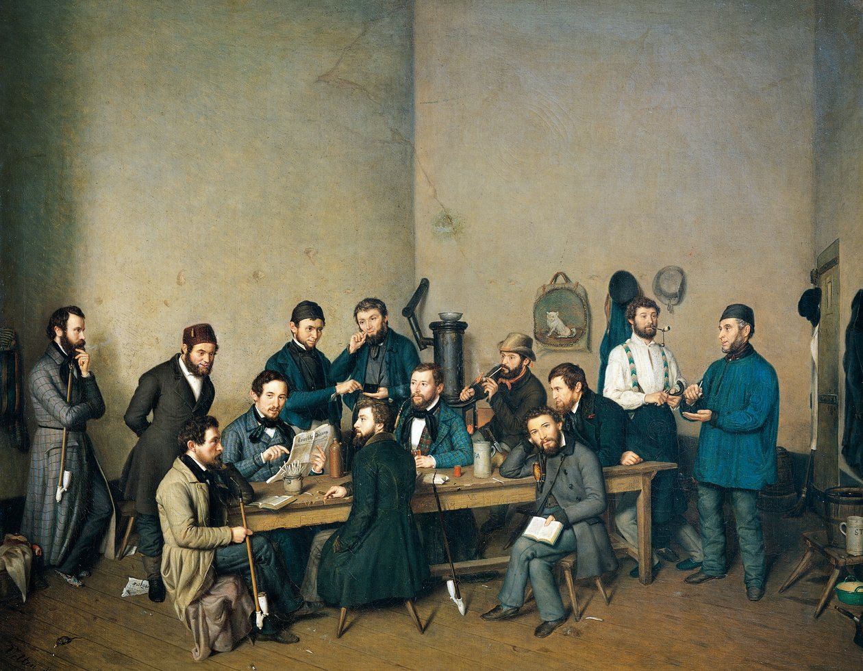 Zatčení revolucionáři v Trevíru od Johann Velten