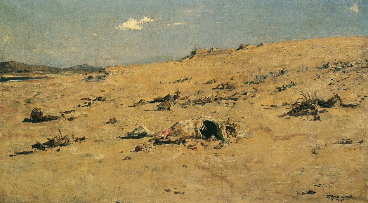 Motiv z Tangeru od Johann Victor Krämer
