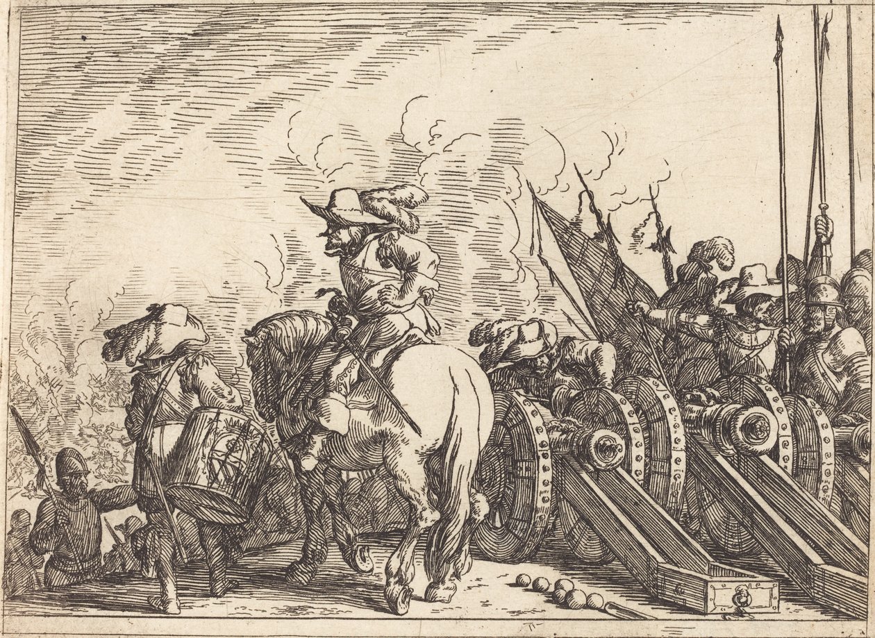 Rozmary různých bitev od Johann Wilhelm Baur
