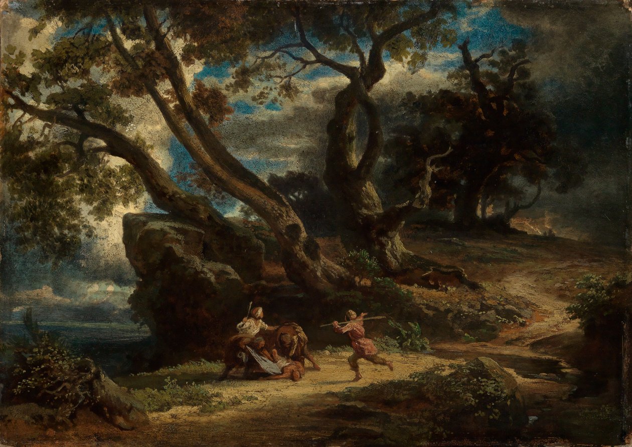 Přepadení od Johann Wilhelm Schirmer