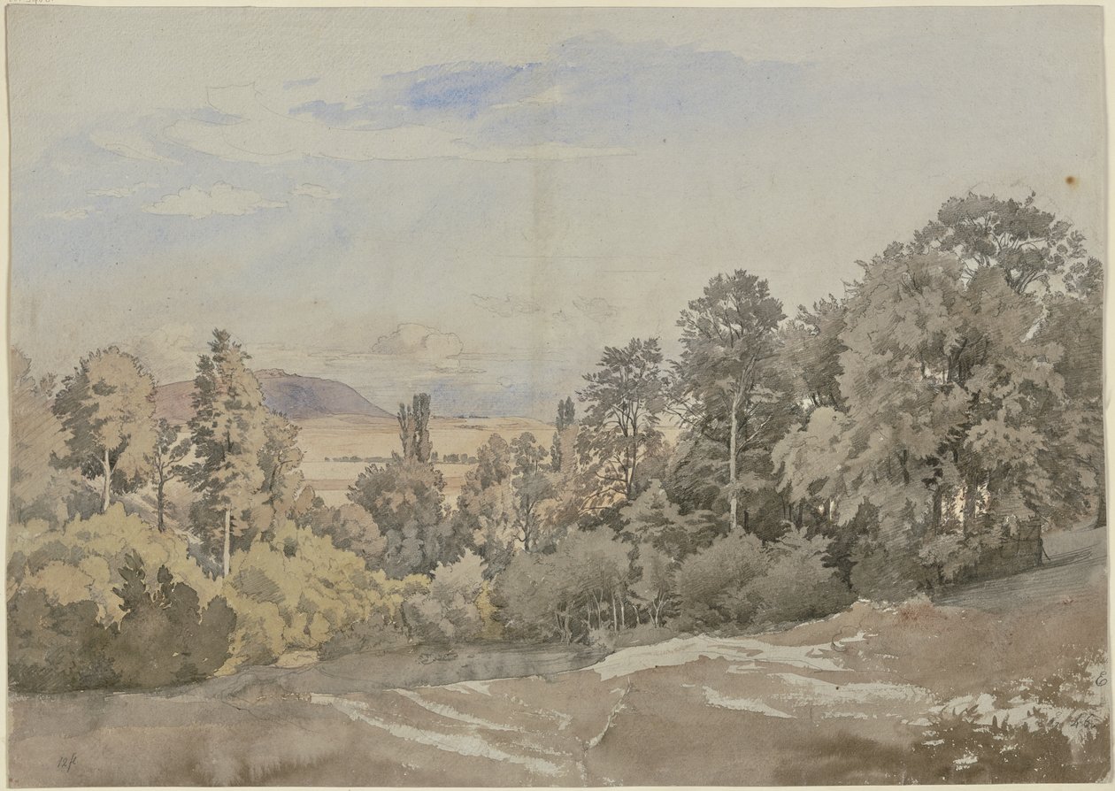 Les s dalekým výhledem od Johann Wilhelm Schirmer